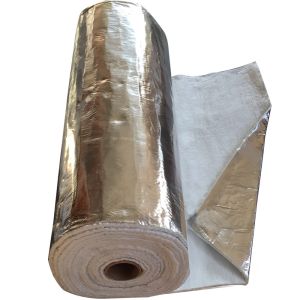 Izolácia s hliníkovou vrstvou - izolácia dymovodu 12 mm x 1 m