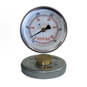 Teplomer do dvierok pece 0 °C – 500 °C