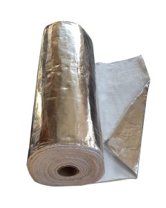 Izolácia s hliníkovou vrstvou - izolácia dymovodu 12 mm x 1 m